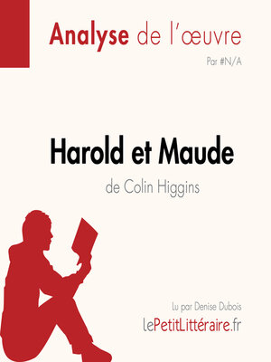 cover image of Harold et Maude de Colin Higgins (Fiche de lecture)